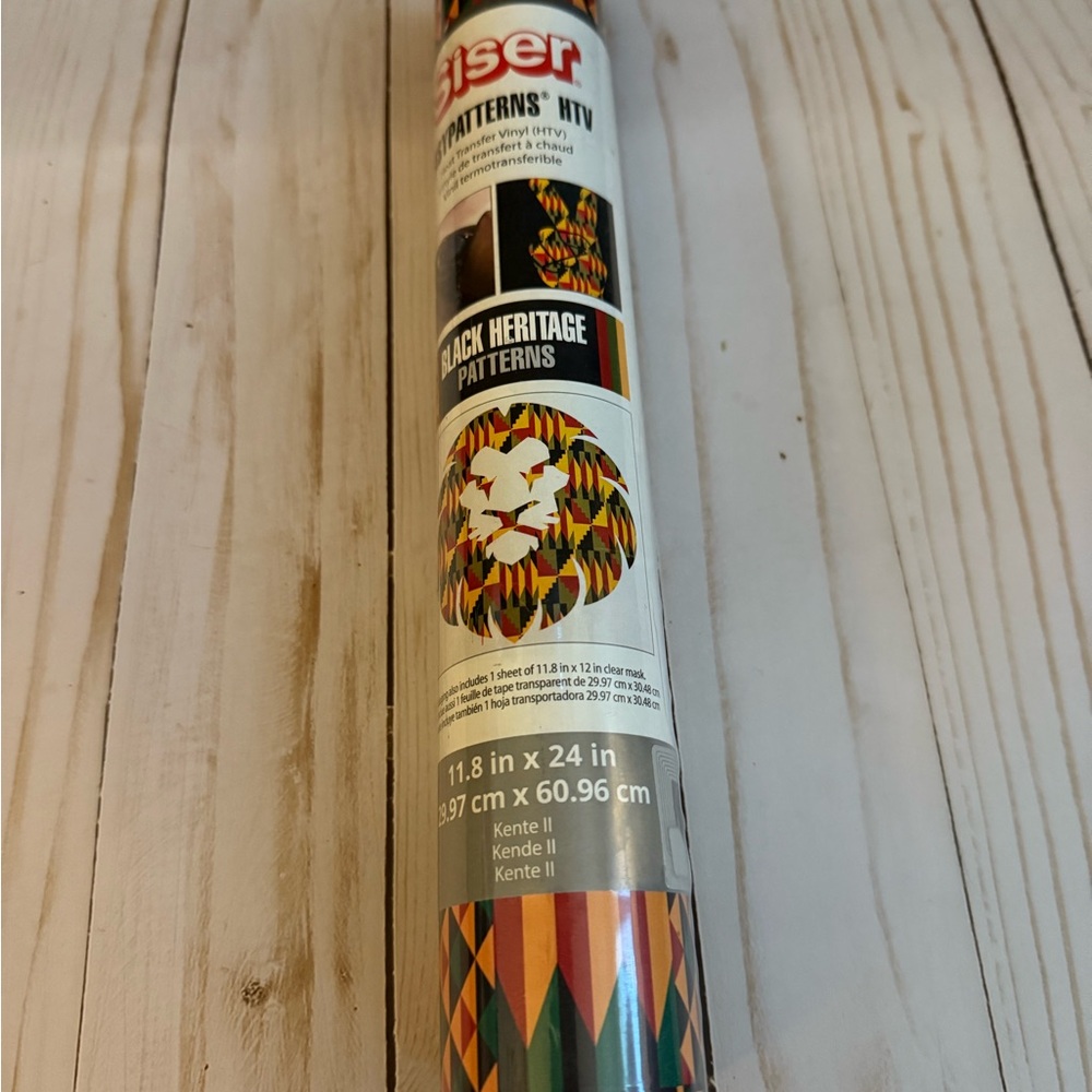 Black Heritage Patterns HTV Roll - Multicolor